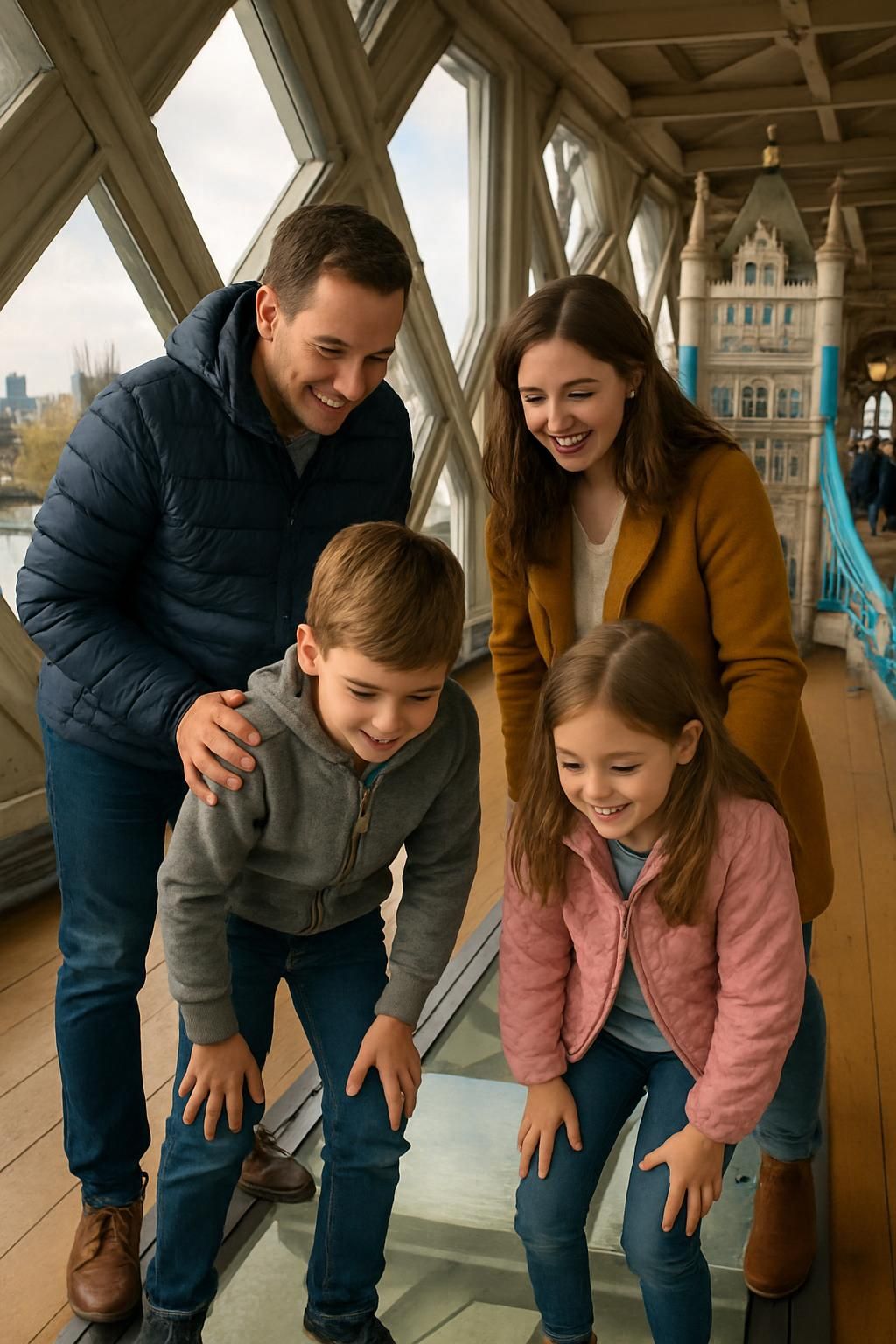 découvrez tower bridge à londres : achetez vos billets pour l'exposition fascinante et promenez-vous sur la passerelle vitrée offrant une vue spectaculaire sur la ville.