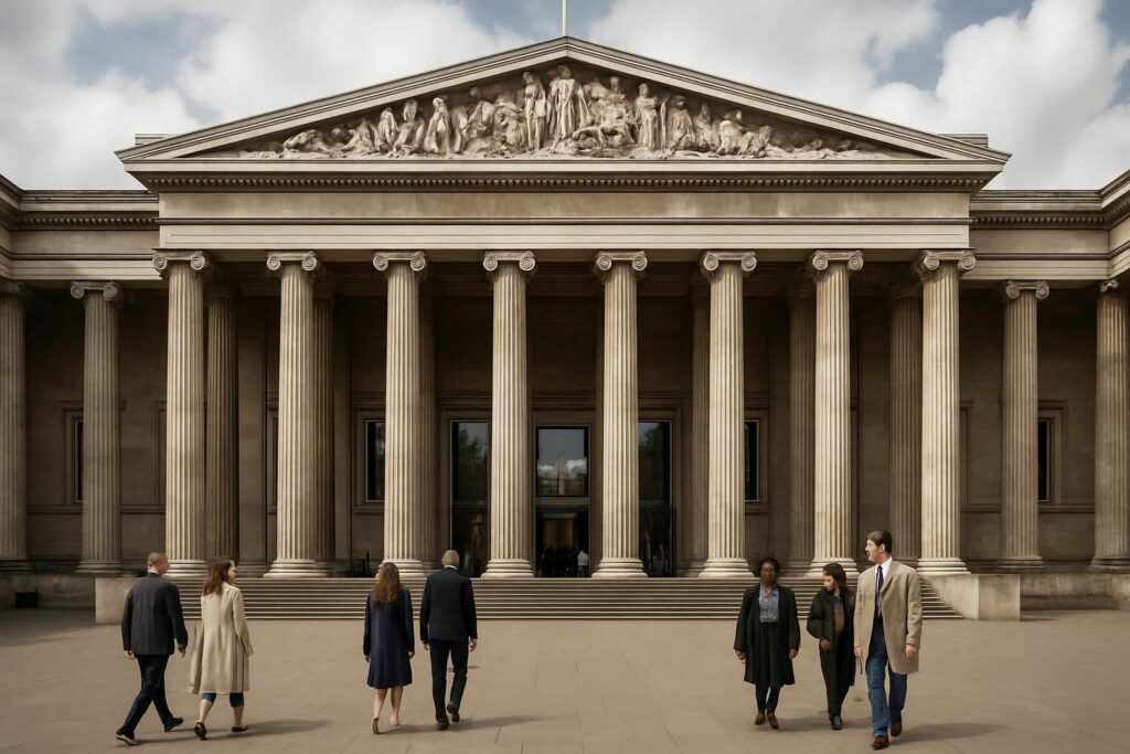 découvrez le british museum à londres : obtenez vos billets, consultez les horaires d'ouverture et profitez d'une visite complète avec entrée gratuite.