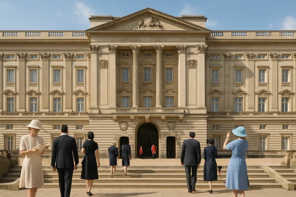 découvrez buckingham palace et réservez vos billets pour visiter les somptueux appartements d'état. explorez l'histoire royale au cœur de londres avec une visite incontournable.