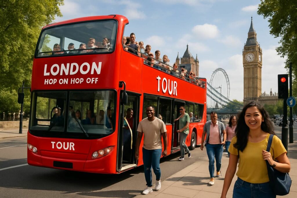 découvrez londres à votre rythme avec nos billets hop-on hop-off. profitez de circuits touristiques flexibles pour explorer les attractions majeures en toute liberté.