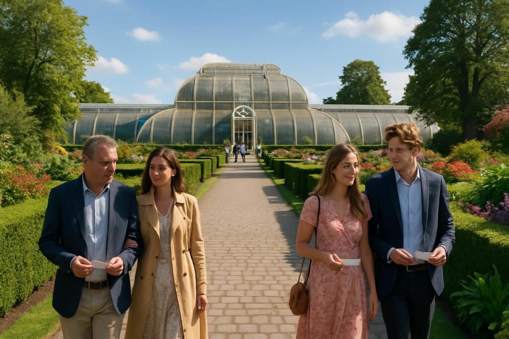 découvrez kew gardens, les célèbres jardins botaniques royaux. achetez vos billets en ligne et explorez une collection unique de plantes du monde entier.