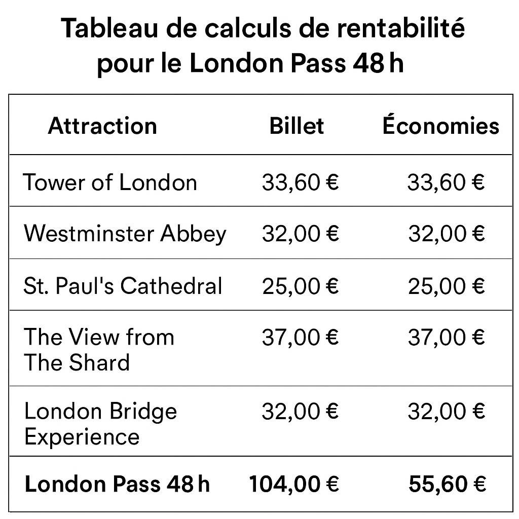 découvrez tout ce qu'il faut savoir avant d'acheter le london pass 48h : avantages, attractions incluses et conseils pour profiter au maximum de votre visite de londres en 2 jours.