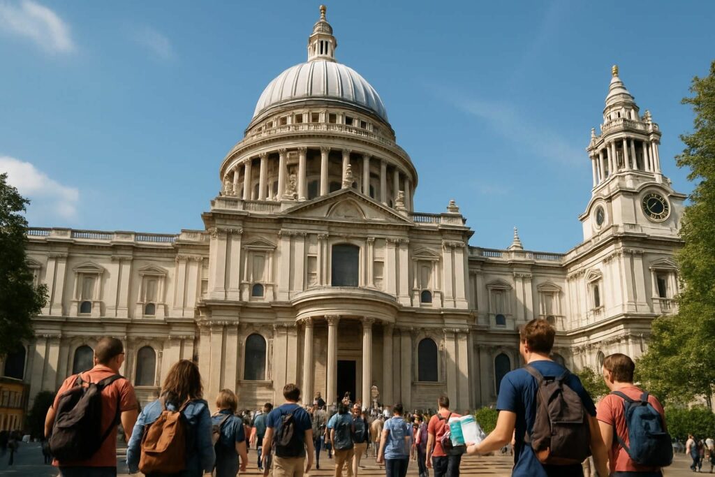 découvrez la cathédrale st paul à londres avec nos billets et profitez d'une visite exceptionnelle du dôme offrant une vue panoramique unique.